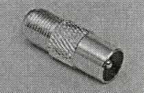 Adapter (Koax-Stecker auf F-Kupplung)
- bestehend aus einem spezifisch geformten Metallkörper (Gesamtlänge 27 mm), vergoldet,
  mittig mit ca. 8 mm breitem Rändelgewinde,
- als Kontaktelement (Koaxialkabel-Steckverbindung),
- auf der einen Seite mit einem Koax-Stecker und auf der anderen Seite mit einer F-Kupplung (Buchse),
- für eine Spannung von weniger als 1000 V konzipiert,
- zum Herstellen einer elektrischen Verbindung durch Einstecken der entsprechenden
  Gegenstücke.

Die Ware wird als "elektrisches Gerät zum Verbinden von elektrischen Stromkreisen, für eine
Spannung von 1000 V oder weniger, Steckvorrichtung für Koaxialkabel" eingereiht.

Anlage: 1 Abbildung