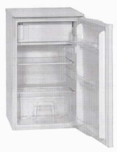 Kühlschrank
- aus einer Kühleinheit mit einem Nutzinhalt von 86 l, Kompressorkühlfunktion, stufenloser
  Temperatureinstellung, Abtauautomatik, Innenraumbeleuchtung, transparenter
  Gemüseschale mit Glasabdeckung, drei Türablagen, Eierablage sowie einem 
  Gefrierfach mit einem Nutzinhalt von 10 l, manueller Abtauung und einer Eiswürfelschale,
  ohne gesonderte Außentüren und einem Nettogewicht von 28 kg (Abbildung siehe Anlage),
- zum Kühlen und Gefrieren von Lebensmitteln im Haushalt.
Das Kühlen stellt die das Ganze kennzeichnende Haupttätigkeit dar.

"Kühlschrank, Haushaltskühlschrank, Kompressorkühlschrank mit einem Inhalt von weniger
 als 340 l, Tischkühlschrank (Multifunktionsgerät aus Kühlschrank -kennzeichnende 
 Haupttätigkeit- und Gefrierfach) - sog. Kühlschrank"