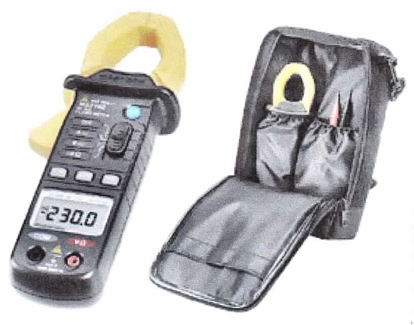 Messgerät, so genannter AC/DC Zangenmultimeter MS 2102, im Wesentlichen bestehend aus einem ca. 70 x 35 x 195 mm (B x H x T) großen Gehäuse mit verschiedenen Bedienknöpfen, Steckvorrichtungen, einer Flüssigkristallanzeige und zwei Messzangen.
Das Gerät dient gleichermaßen dem Messen der elektrischen Größen Gleich-/Wechselstrom, Gleich-/Wechselspannung und Widerstand. Das Multimeter wird gemeinsam mit einem speziellen Behältnis (Tasche) geliefert.
Abbildung: siehe Anlage
Die Ware wird als "Multimeter zum Messen oder Prüfen elektrischer Größen, ohne Registriervorrichtung, nicht für zivile Luftfahrzeuge bestimmt" eingereiht.