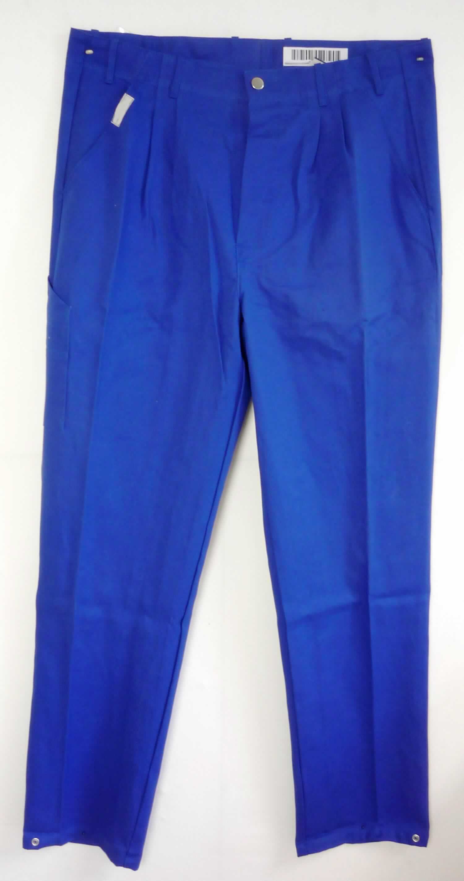 Lange Hose, sog. Bundhose, Größe 50, Foto siehe Anlage,
- aus ca. 0,6 mm dicken, einfarbigen, strapazierfähigen Geweben aus laut Antrag 100 % Baumwolle,
- in der Taille abschließend, mit Gürtelschlaufen,
- vorn mit einer Öffnung mit Knopfverschluss, verdeckt von einer Patte von links über rechts (Männerkleidung),
  die im Bund mit einem Knopf geschlossen wird,
- mit diversen eingesetzten und aufgesetzten, offenen oder mit Patte und Druckknopfverschluss ausgestatteten 
  Taschen,
- mit knöchellangen Hosenbeinen,
- an den Beinabschlüssen durch Umschlagen und Festnähen gesäumt sowie durch Druckknöpfe zu verengen,
- lässt erkennen, dass sie dazu bestimmt ist, ausschließlich oder hauptsächlich zum Schutz anderer Kleidungs-
  stücke und/oder Personen bei Ausübung einer Gewerbe-, Berufs- oder Haushaltstätigkeit getragen zu werden.

"Lange Hose, aus Geweben, für Männer, aus Baumwolle, Arbeits- und Berufskleidung"