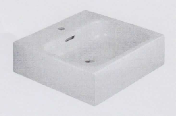 Keramisches Waschbecken zu sanitären Zwecken, sog. Waschtisch weiß, Foto siehe Anlage,
- ein Warenmuster wurde nicht vorgelegt, die Einreihung erfolgt anhand der Antragsangaben,
- in den Abmessungen: ca. 50 cm (Breite) x 50 cm (Tiefe) x 14,2 cm (Höhe), 
- keramisches Erzeugnis, nach vorheriger Formgebung gebrannt, tonmineralhaltiges Material enthaltend,
- aus Porzellan,
- für sanitäre Zwecke,
- zur Wandhängung vorgesehen, ohne Anbauteile.

"Waschbecken zu sanitären Zwecken, aus Porzellan"