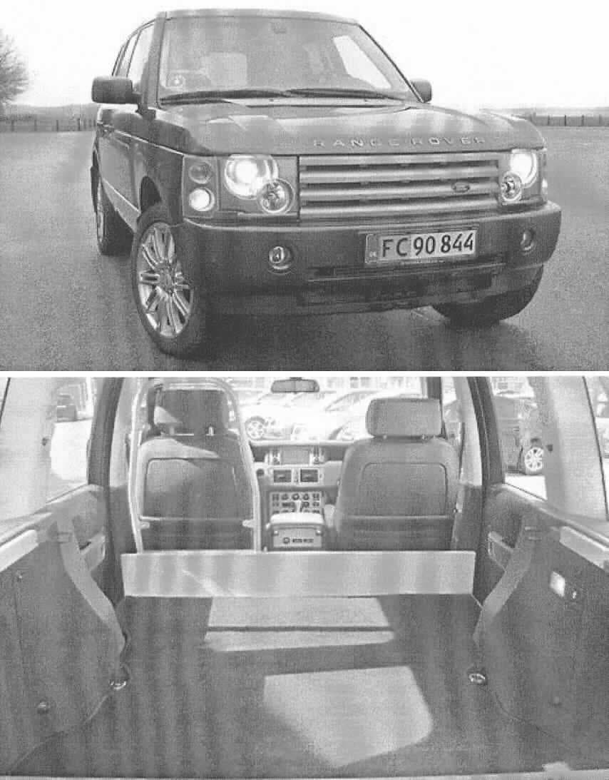Kraftfahrzeug für den Transport von Waren, (LAND ROVER RANGE ROVER, FIN: SALLMAMA44A172568), Foto siehe Anlage,
- aus einem Personenkraftwagen umgebautes, geschlossenes fünftüriges Fahrzeug,
- laut Antragsangaben:
- - mit einem Benzinmotor,
- - mit einem Hubraum von 4398 cm³ ,
- - mit einer Nutzlast von ca. 650 kg,
- - mit einem zulässigen Gesamtgewicht von 3050 kg,
- - gebraucht,
- - mit einer Sitzreihe mit zwei Sitzplätzen (einschließlich Fahrer),
- - mit einem durch eine dauerhaft angebrachte Trennwand hinter der vorderen Sitzreihe vom
    Fahrgastraum abgetrennten Laderaum,
- - befindet sich im Ladebereich eine mit sog. Güterbefestigungspunkten ausgestattete
    Bodenplatte, die dauerhaft am Fahrzeug befestigt und zusätzlich mit einer Rutschmatte
    ausgerüstet ist,
- - besitzt der Ladebereich weder Sitze noch Sicherheitsgurte,
- - wurden Verankerungs- oder Befestigungspunkte zum Einbau weiterer Sitze oder Sicherheits-
    gurte dauerhaft unbrauchbar gemacht,
- - kann die Beladung über die Heckklappentür erfolgen,
- die Gesamtkonzeption des Fahrzeuges lässt erkennen, dass es sich um ein Fahrzeug 
  handelt, das überwiegend zum Transport von Waren bestimmt ist.

"Kraftfahrzeug für den Transport von Waren, kein Muldenkipper, mit Kolbenverbrennungsmotor mit Fremdzündung (Benzinmotor), mit einem zulässigen Gesamtgewicht von weniger als 5 Tonnen, nicht zum Befördern von Waren mit starker Radioaktivität bestimmt, mit Motor mit einem Hubraum von mehr als 2800 cm³, gebraucht"