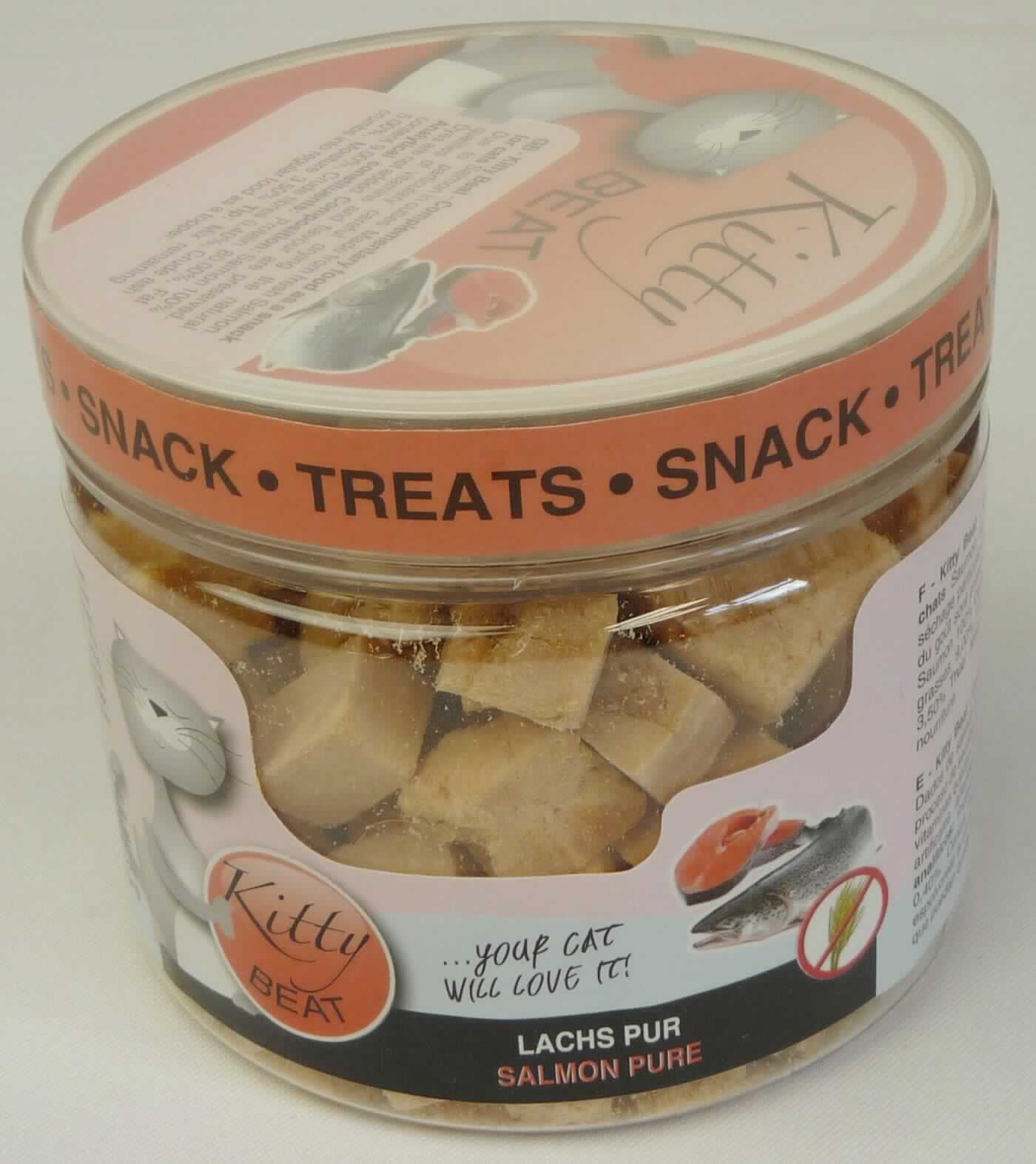 Nach den Antragsangaben und der vorliegenden Warenprobe (Kitty Beat- Lachs pur) handelt es sich um getrockneten "Lachs", ohne weitere Zusätze.

Das Erzeugnis ist zur Verwendung als Tierfutter (Ergänzungsfuttermittel als Snack für Katzen) bestimmt. Die Ware ist in bedruckten Kunststoffdosen (Inhalt 35 g) für den Einzelverkauf aufgemacht.

Zolltarifrechtlich handelt es sich bei derartigen für die menschliche Ernährung nicht geeigneten Erzeugnissen um "nicht lebende Tiere des Kapitels 3, anderweit weder genannt noch inbegriffen, ungenießbar, keine Abfälle".