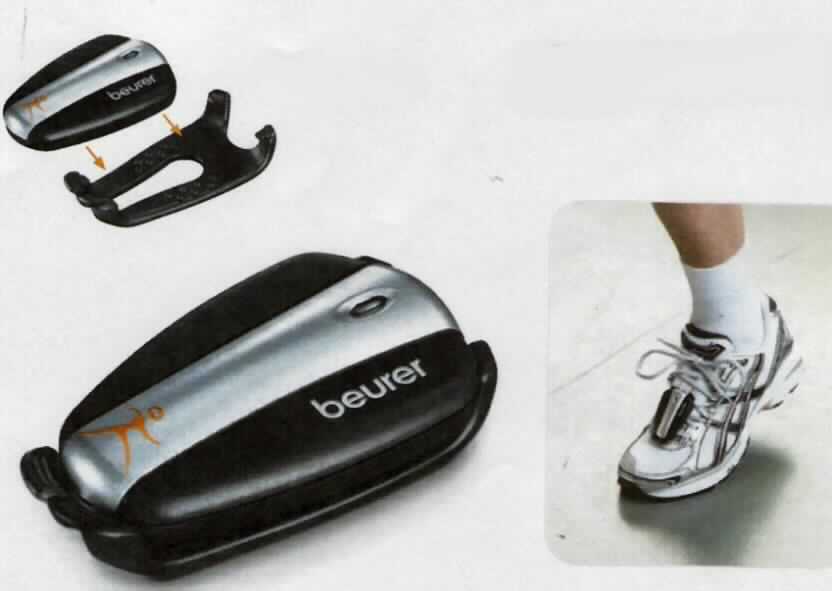 Sog. Laufsensor Speedbox II in Form einer Warenzusammenstellung in Aufmachung für den Einzelverkauf, im Wesentlichen bestehend aus
- einem Messgerät in einem halbrunden, länglichen und wasserdichten Kunststoffgehäuse (65 x 40 x 15 mm) mit zwei Sensoren und einem Mikrocontroller,
- einem Befestigungsclip aus Kunstoff und 
- einer Bedienungsanleitung,
- gemeinsam in einem bedruckten Verkaufskarton verpackt (äußere Form: siehe Abbildung in der Anlage).

Der Laufsensor dient als Zubehör einer Pulsuhr und wird beim Lauftraining mit dem Befestigungsclip am Sportschuh befestigt. Die Ware errechnet die zurückgelegte Strecke, sowie die Geschwindigkeit (kombinierte Maschine; eine kennzeichnende Hauptfunktion ist nicht feststellbar) durch Integration der gemessenen Beschleunigung im Mikrocontroller des Sensors und leitet die Daten per Funk an die Pulsuhr (nicht Gegenstand der vZTA) weiter.

Die Ware wird als "anderer Geschwindigkeitsmesser als Tachometer, nicht von den Positionen 9014 und 9015 erfasst, nicht für Land- oder Luftfahrzeuge bestimmt" eingereiht.