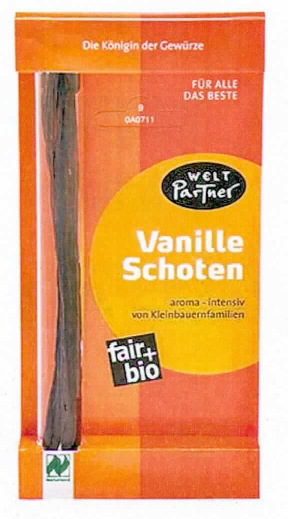 Nach den Angaben der Antragstellerin handelt es sich um Vanille Schoten.
Die Vanilleschoten sind in einem Röhrchen aus Glas verpackt, das auf einer bedruckten Pappkarte für den Einzelverkauf aufgemacht ist.

Zolltarifrechtlich handelt es sich um Vanille, weder gemahlen noch sonst zerkleinert.
