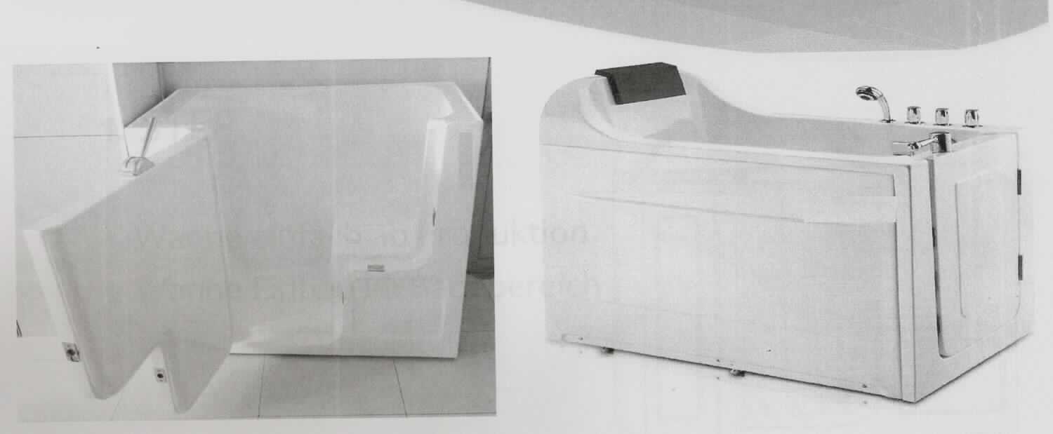 Die durch verschiedene Abbildungen veranschaulichte Dusch-/Sitzbadewanne "SpaMobil" besteht nach den ergänzenden Angaben der Antragstrellerin aus einer fahrbaren Sitzbadewanne aus Kunststoffen im Sinne der Anmerkung 1 zu Kapitel 39 mit seitlichem Einstieg, Sanitärarmaturen, Anschlüssen zur Wasser- sowie Stromversorgung und einer integrierten Toilettenanlage mit Fäkalienhäcksler im Verbund mit einer Abwasser-Hebeanlage (Zerhackerpumpe).

Das Erzeugnis wird im Pflegebereich (z.B. Krankenhäusern, Pflegeheimen) als Sitzbadewanne und als Toilettenanlage mit Ab-/Brauchwasserförderung und Fäkalienzerkleinerung verwendet.

Die Badewanne aus Kunststoffen bestimmt aufgrund des hauptsächlichen Verwendungszwecks den Charakter der zusammengesetzten Ware.

Derartige Erzeugnisse werden als "Badewannen, aus Kunststoffen" eingereiht.