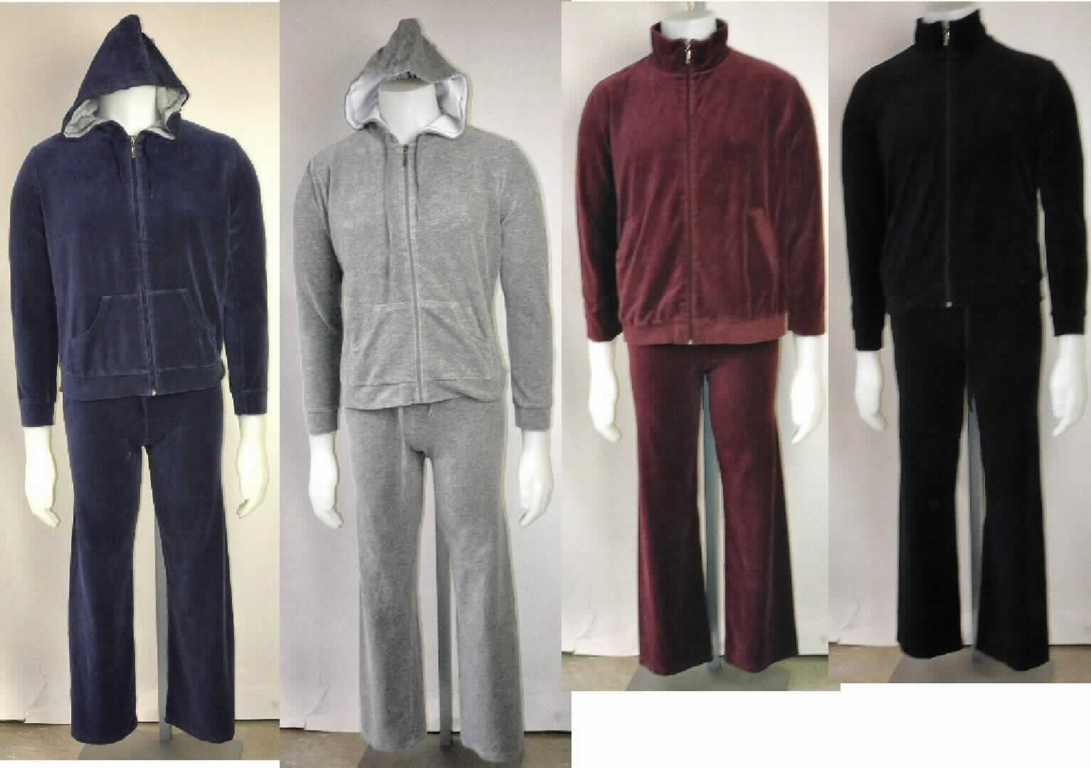 Kombination, bestehend aus einem Blouson und einer langen Hose, sog. Damen Nicki-Hausanzug, Art. S10357-01 Blau und S10357-02 Grau, Größe 36/38, Foto siehe Anlage,
- lt. Antrag gemeinsam mit einem Fotoeinleger in einem Polybeutel für den Einzelverkauf aufgemacht,
- aus ca. 1,7 mm dicken, einfarbigen bzw. buntgewirkten Samtgewirken (melierte Garne) aus lt. Antrag 
  einem Grund und einem Flor aus 80 % Baumwolle und 20 % Polyester (synthetische Chemiefasern),
- vollständig aus ein und demselben Flächenerzeugnis hergestellt,
- u. a. aufgrund der Materialbeschaffenheit (Samtgewirke) kein Trainingsanzug der Position 6112, 
- ohne Merkmale, die auf einen bestimmten Trägerkreis hinweisen (unisex),
- Blouson:
-- über die Taille reichend (Rückenlänge: ca. 61 cm),
-- mit einer Kapuze mit Kordelzug, 
-- vorn mit einer durchgehenden Öffnung mit Reißverschluss,
-- mit langen Ärmeln, die über den unteren Rand des Kleidungsstücks hinausreichen; mit angesetzten, 
   verengenden Bündchen,
-- mit einer aufgesetzten Tasche (sog. Känguru-Tasche) unterhalb der Taille,
-- am unteren Rand mit einem angesetzten, leicht verengenden Bund,
- lange Hose: 
-- in der Taille abschließend; mit einem elastischen Taillenbund mit Kordelzug,
-- ohne Öffnung und ohne Verschluss,
-- mit knöchellangen Hosenbeinen,
-- an den Beinabschlüssen gesäumt.


"Kombination aus Gewirken, für Frauen, aus Baumwolle"