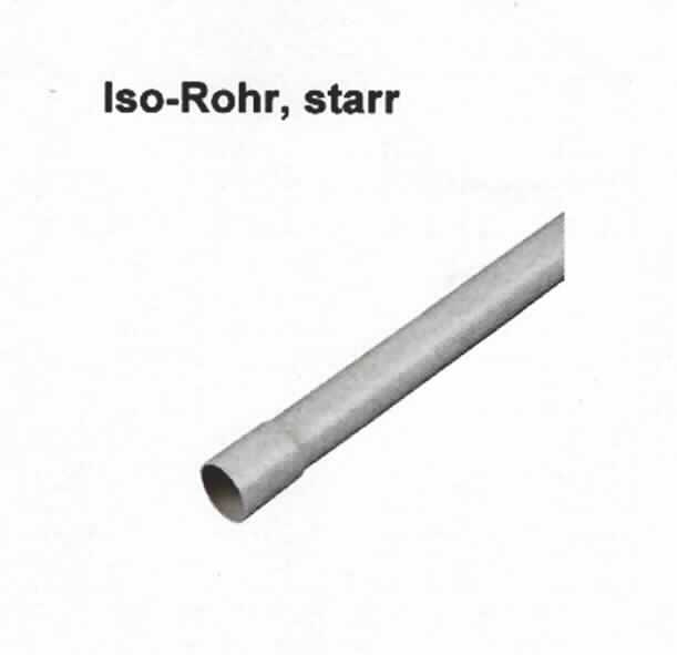 Angaben des Antragstellers:
ISO-Rohr aus Polyvinylchlorid

Es handelt sich bei der Ware um graue Kunststoffrohre (Länge ca. 2 m), die am Ende gemufft sind

Ein Warenmuster wurde nicht vorgelegt.

Befund:
Es liegt ein nicht biegsames, nahtloses Kunststoffrohr aus Polyvinylchlorid im Sinne der Unterposition 3917 2310 vor.