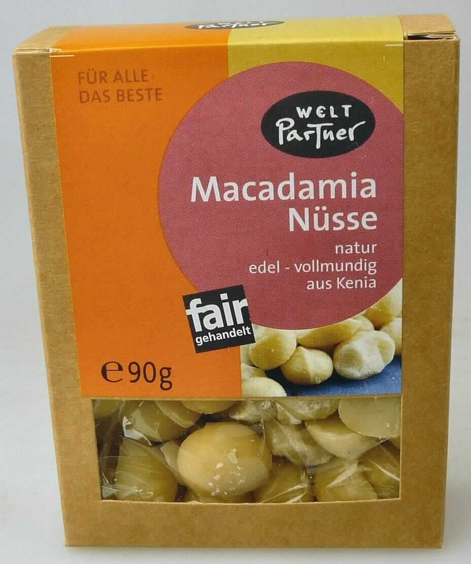 Macadamia-Nüsse, natur

Antragsangaben: 
Macadamia-Nüsse, ohne Schale, natur, aus Kenia; Artikelnummer KE1-14-001

Beschaffenheit der vorgelegten Warenprobe:
Braune Faltschachtel mit Sichtfenster; auf dem orange- und beigefarbenen Etikett die Warenbezeichnung 
"Macadamia Nüsse natur" sowie Angaben u.a. zu den Zutaten (Macadamianüsse geschält), zum Nährwert 
und zum Nettogwicht (90 g).
Inhalt: In einem farblosen Folientütchen elfenbeinfarbene, geschälte, ganze, halbe und grob gebrochene 
Macadamianüsse; Geschmack leicht süßlich, nussig, Macadamia-Nüssen entsprechend, nicht geröstet.

Es ergeben sich keine Hinweise, dass die Nüsse einer über Kap 8 hinausgehenden Behandlung unterzogen 
wurden.

Macadamia-Nüsse, getrocknet, ohne Schale