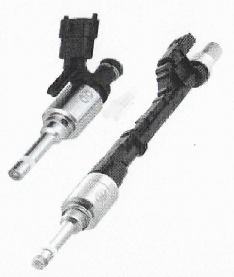 Hochdruckeinspritzventil
- aus einem spezifisch geformten Ventilgehäuse mit Mehrlocheinspritzventil, Einspritzdüse,
  Düsennadel, elektrischem Steckanschluss und einem Anschluss für die Kraftstoffhoch-
  druckleitung, mit einem Einspritzdruck von 150/200 bar
- zum Einbau in einen Kolbenverbrennungsmotor mit Fremdzündung (Ottomotor),
- zum Einspritzen des unter Druck stehenden Kraftstoffs in den Verbrennungsraum.

"Teil, erkennbar ausschließlich für Kolbenverbrennungsmotoren mit Fremdzündung der
 Position 8407 bestimmt, kein Teil von Motoren für Luftfahrzeuge, kein Abgaskrümmer 
 - sog. Hochdruckeinspritzventil"