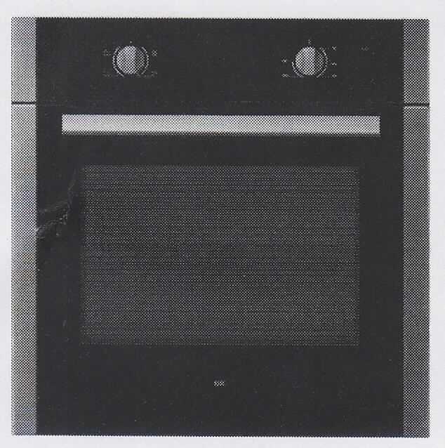 Einbau-Multifunktionsofen,
- Backofen mit nach vorne zu öffnender verglaster Tür mit Edelstahlrahmen in einem Edelstahlgehäuse 
  (Abmessungen ca. 59,5 x 59,5 x 57,5 cm), mit einem Garraumvolumen von 70 Litern, Heizstäben für 
  Ober-/Unterhitze oder Grill und Umluftgebläse, mit Bedienelementen (Temperaturwähler, Betriebsartschalter), 
  Kontrollleuchte, Backblech und Grillrost,
- für eine Spannung von 220-240 Volt, bei einer Leistung von maximal 3000 Watt, 
- zum Einbau in Küchenmöbel,
- zum Backen, Grillen und Erwärmen von Lebensmitteln.
(Abbildung siehe Anlage)

"Elektrowärmegerät für den Haushalt, Einbau-Backofen (Multifunktionsgerät aus Einbau-Backofen und Grill, ohne kennzeichnende Hauptfunktion)"