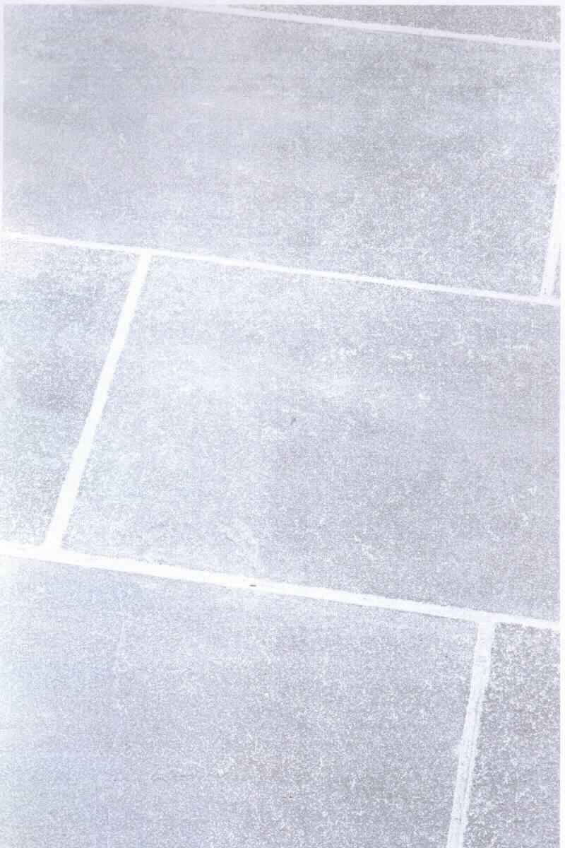 Terrassenplatten MARRAKESCH GRAU-BLAU EXACTA
Bearbeitung: Oberfläche spaltrau, Unterseite kalibriert, Kanten gefast, Seiten gesägt, getrommelt
Farbe: grau-blau
Material: Kalkstein
Herkunft: Indien
Größe: 60 x 40 x 3 cm, 80 kg / qm
Größe: 80 x 40 x 3 cm, 80 kg / qm

Befund:
Bearbeitete Werksteine und Waren daraus