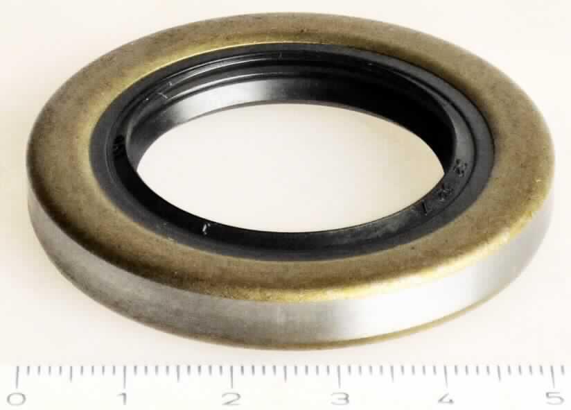 Radialwellendichtring, sog. Öldichtring, aus einem Metallmantel mit innen liegendem Stützring (vermutlich aus Kautschuk) mit nach innen wirkender Dichtlippe und einem eingelassenen Spiralfederring zum radialen Andrücken der Dichtlippe (Abbildung siehe Anlage), mit den Abmessungen: Außendurchmesser ca. 50 mm, Innendurchmesser ca. 33 mm, Stärke ca. 6 mm, zum Abdichten von Kolben.

Das Erzeugnis ist als "Mechanische Dichtung" einzureihen.