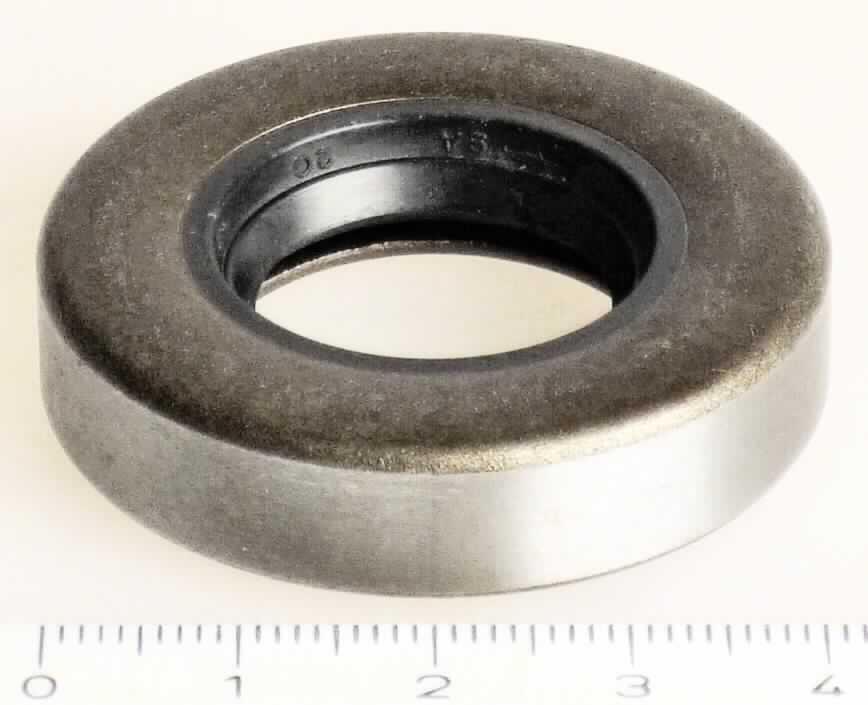 Radialwellendichtring, sog. Öldichtring, aus einem auf beiden Seiten geschlossenen Metallmantel mit innen liegendem Stützring (vermutlich aus Kautschuk) mit nach innen wirkender Dichtlippe und einem eingelassenen Spiralfederring zum radialen Andrücken der Dichtlippe (Abbildung siehe Anlage), mit den Abmessungen: Außendurchmesser ca. 40 mm, Innendurchmesser ca. 20 mm, Stärke ca. 18 mm, zum Abdichten von Kolben.

Das Erzeugnis ist als "Mechanische Dichtung" einzureihen.