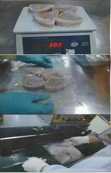 Nach den Angaben der Antragstellerin und den vorgelegten Unterlagen handelt es sich um rohe, tiefgefrorene Filetstücke (sog. Portionen) von Thunfischen der Art Thunnus albacares, ohne Haut, Flossen und Gräten.
Die portionierten Fischstücke stammen aus dem Filetbereich (obere oder untere, rechte oder linke Seite) von Thunfischen.
Nach den Antragsangaben sind die Thunfischfiletstücke vakuum verpackt.

Zolltarifrechtlich handelt es sich um gefrorene, rohe Filets von Thunfischen der Gattung Thunnus (hier: Thunfische der Art Thunnus albacares).