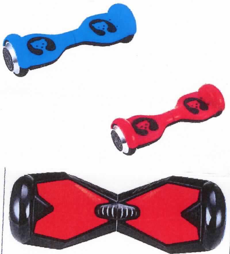 E-Board, sog. Power Wheel (Smart Wheel), Foto siehe Anlage,
- mit Elektromotor angetriebene brettartige, in der Mitte verjüngte Auftrittsfläche (Board),
- in den Abmessungen: Länge 670 mm, Tiefe 230 mm, Höhe 240 mm,
- mit zwei parallel angeordneten Rädern (Größe der Räder ca. 170 mm), 
- mit einem Eigengewicht von 10,5 kg,
- mit einer Nennleistung des Motors von 250 Watt, 
- mit einer Geschwindigkeit von bis zu 10 km/h,
- für eine Reichweite von 15 bis 20 km, abhängig vom Gewicht des Fahres, von der Steigung der 
  Fahrstrecke und der Temperatur,
- mit einem integrierten Gyroskop, das den Neigungswinkel des Fahrers während der Fahrt misst,
  um das Board zu steuern (Steuerung ausschließlich mittels Schwerpunktverlagerung); das Board
  balanciert sich während dessen mit Hilfe eines Stabilitätssystem selbst aus,
- dient der Beförderung einer Person mit einem maximalen Gewicht von 100 kg in Zonen von
  niedriger Geschwindigkeit.

"Kraftrad, mit Elektromotor, kein Fahrrad mit Hilfsmotor"