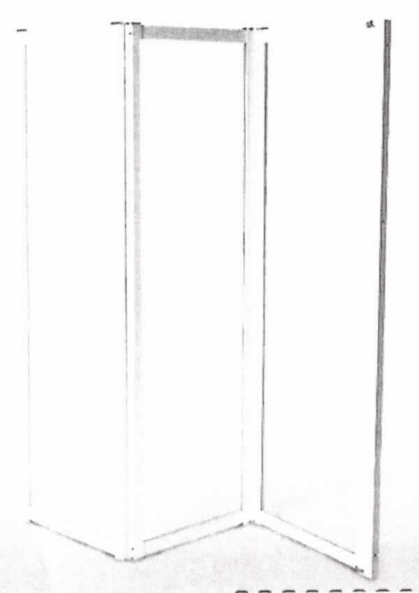 Es handelt sich um noch nicht zusammengesetzte Erzeugnisse in Form von faltbaren Duschwänden, die auf den Badewannenrand aufgesetzt und an der Wand befestigt werden. Die drei zusammenklappbaren Elemente bestehen jeweils aus einem Rahmen aus Aluminiumprofilen (charakterbestimmend), darin eingesetzten Scheiben aus Kunststoff und einer Dichtungslippe aus sog. Gummi am unteren Rand. Die Waren sind mit dem erforderlichen Montagematerial sowie einer Montageanleitung in einer gemeinsamen Umschließung für den Einzelverkauf aufgemacht.
Abmessungen: 117 x 120 cm (H x B)
- Antragstellerangaben - 

Abbildung siehe Anlage.

Derartige Erzeugnisse gehören als "andere Konstruktionen aus Aluminium" zum TARIC-Code 7610 9090 00.