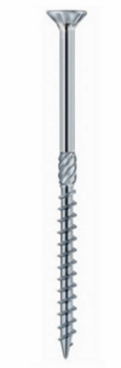 Es handelt sich um aus Stahl (Material: SAE 10B21, kein nicht rostender Stahl) gefertigte Schrauben mit Senkkopf mit Innensechsrund (Torx; geschützte Marke) und einem nicht bis zum Kopf reichenden, selbstformenden Gewinde, das mit einer schräg zur Schraubenachse verlaufenden Schneidnut versehen ist, mit spitzem Gewindeende. Die Erzeugnisse weisen zwischen Gewinde und Schaft einen Drallschaft auf. Die Kopfunterseite ist mit sechs Fräsrippen versehen. 
Abmessungen: Gesamtlängen etwa 80, 100, 120, 140, 160, 180, 200, 220, 240, 260, 280, 300, 320, 340, 360, 380 oder 400 mm; Stiftdicke etwa 8 mm.
- Antragstellerangaben -

Abbildung siehe Anlage.

Derartige Erzeugnisse gehören als "andere gewindeformende Schrauben (keine Blechschrauben), aus Stahl" zum TARIC-Code 7318 1499 90.