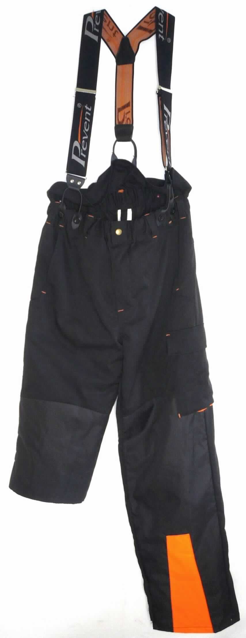 Lange Hose, sog. Prevent Comfort Stretch Bundhose mit Schnittschutz, Art. PFHO-Brace, Größe XL, Foto siehe Anlage,
- aus ca. 0,4 mm dicken, einfarbigen Geweben aus lt. Antrag 94 % Polyester und 6 % Spandex (beides 
  synthetische Chemiefasern) und an den Hosenbeinen ab Kniehöhe aus ca. 0,4 mm dicken, einfarbigen Geweben 
  aus lt. Antrag 100 % Polyester; die Gewebe sollen laut Antrag teilweise einseitig (Innenseite) mit Kunststoff
  (lt. Antrag Polyvenylchlorid) bestrichen sein, ein Bestreichen ist jedoch mit bloßem Auge nicht wahrnehmbar 
  (keine Gewebe der Position 5903),
- in der Taille abschließend mit einem angesetzten, elastischen Bund mit Gürtelschlaufen, hinten mit einem etwa 
  10 cm hochreichenden angenähten Zuschnitt, der zur Befestigung der abnehmbaren, längenverstellbaren, 
  elastischen Hosenträger dient (kein Rückenlatz, somit keine Latzhose),
- vorn mit einer Öffnung mit Reißverschluss und Patte von links über rechts (Männerkleidung), die im Bund mit 
  einem Druckknopf geschlossen wird,
- vorn mit zwei Eingrifftaschen, rechts mit einer aufgesetzten Zollstocktasche und hinten mit einer eingesetzten 
  Gesäßtasche mit Reißverschluss,
- mit einem eingenähten, mehrlagigen Schutzgewebe (Schnittschutz),
- im Bereich der Schienbeine mit aufgenähten Zuschnitten aus signalfarbenen Geweben,
- mit knöchellangen Hosenbeinen; an den Abschlüssen durch Umschlagen und Festnähen gesäumt, 
- aufgrund des allgemeinen Aussehens (einfacher, zweckbestimmter Schnitt), des strapazierfähigen Materials und
  der Ausstattung (Schnittschutz) erkennbar dazu bestimmt, ausschließlich oder hauptsächlich zum Schutz anderer 
  Kleidungsstücke und/oder Personen bei der Ausübung einer Gewerbe-, Berufs- oder Haushaltstätigkeit getragen 
  zu werden.


"Lange Hose, aus Geweben, für Männer, aus synthetischen Chemiefasern, Arbeits- und Berufskleidung"