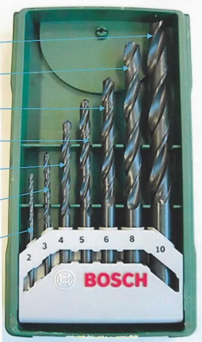 Metallbohrerset

- Set, bestehend aus sieben Spiralbohrern, in verschiedenen Größen (2, 3, 4, 5, 6, 8 und 10 mm)
  aus Schnellarbeitsstahl

- zum Bearbeiten von Metall

- aufgemacht in einer Kunststoffkassette, speziell gestaltet zur Aufnahme der Werkzeuge und zum
  dauernden Gebrauch geeignet

Abbildung siehe Anlage.

Derartige Erzeugnisse gehören als "auswechselbare Werkzeuge (Bohrwerkzeuge) zur Verwendung in Werkzeugmaschinen, für die Metallbearbeitung, mit arbeitendem Teil aus unedlem Metall" zur
Codenummer 8207 5060 00 0 des Zolltarifs (ZT).