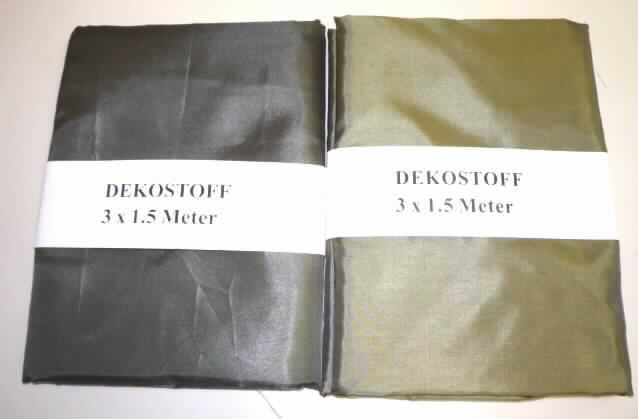 Gewebe, lt. Antrag: Dekostoff, Art. Nr. 2354900, gelbgrünes Muster 
- als Meterware,
- mit einer Breite (lt. Etikett) von 150 cm,
- lt. Untersuchungsergebnis:
-- aus ungezwirnten, nicht hochfesten Garnen aus synthetischen Filamenten 
   (50 GHT Polyamid und 50 GHT Polyester), 
-- buntgewebt,
-- in Leinwandbindung