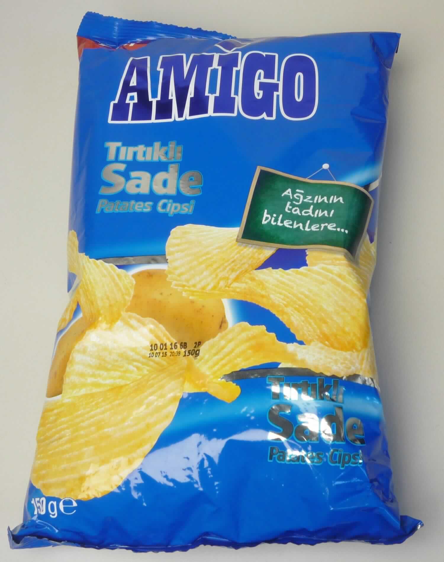 Kartoffelchips.

Antragsangaben (als zutreffend unterstellt): Salzchips, geriffelt, 150 g.

Beschaffenheit des vorgelegten Warenmusters: blauer, bedruckter, an der Ober- und Unterkante verschweißter 150 g-Originalschlauchfolienbeutel, darin beigefarbene bis hellbraune, geriffelte, frittierte Kartoffelscheiben (Chips). Geschmack: salzig, nach frittierten Kartoffelscheiben. Warenaufschrift (mehrsprachig, auszugsweise): "Geriffelte Kartoffelchips; Zutaten: Kartoffeln, Palmöl, Salz."

Anderes Gemüse, anders als mit Essig oder Essigsäure zubereitet oder haltbar gemacht, nicht gefroren, ausgenommen Erzeugnisse der Position 2006, Kartoffeln, nicht in Form von Mehl, Grieß oder Flocken, in dünnen Scheiben, in Fett oder Öl gebacken, auch gesalzen oder aromatisiert, in luftdicht verschlossenen Verpackungen, zum unmittelbaren Genuss geeignet.