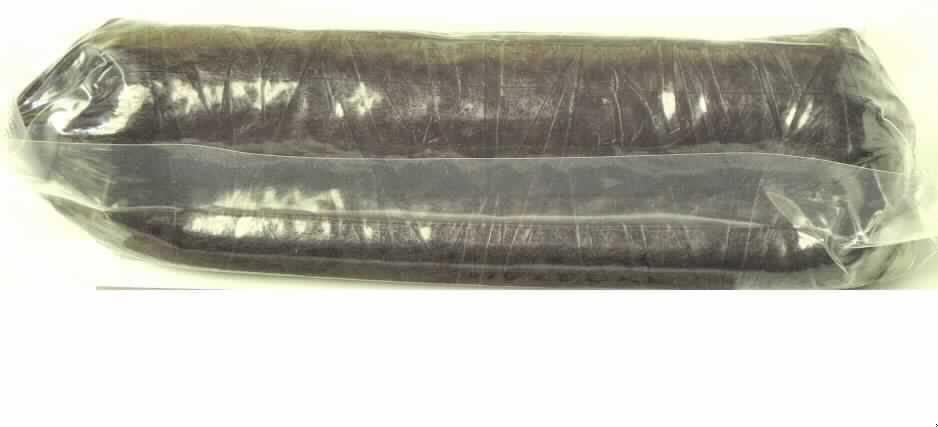 Angaben des Antragstellers: 
Luftgetrocknete Wurst aus alpinem Hirschfleisch.

Zur Herstellung und der genauen Zusammensetzung der Ware wurden vertrauliche Angaben gemacht.

Ergebnis der Untersuchung einer Warenprobe:
Aufmachung: Vakuumpackung mit 1 Wurst.
Kennzeichnung (Produktanhänger aus dünnem bedrucktem Holz), auszugweise: "HATECKE, CH, cervino, cervo genuin alpin, prodot da charn da tschiervi, prodot d' engiadina".

Dunkelrote, fast schwarze Wurst mit wenig Fetteinlagen nach Art einer luftgetrockneten Rohwurst in einem Kunstdarm. Im Querschnitt in etwa dreieckige Form (Kantenlänge ca. 4-5 cm), Länge der Wurst: ca. 17,5 cm. Nettogewicht: 226,2 g.