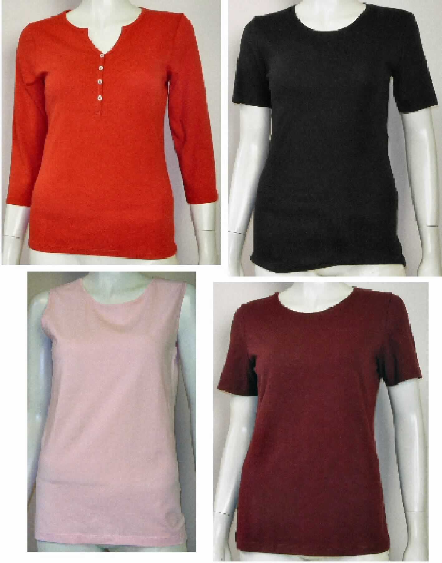 T-Shirt, sog. Damen-Pullover, Artikel 213092, LF-Form Tank Top, Größe 38, Foto siehe Anlage,
- aus ca. 0,7 mm dicken (leichten), einfarbigen Gewirken aus laut Antrag 92 % Baumwolle und
  8 % Elasthan (synthetische Chemiefasern),
- über die Taille reichend (Rückenlänge: ca. 63 cm),
- mit einem runden, leicht halsfernen Ausschnitt mit einer schmalen, gerippt gewirkten Randein-
  fassung,
- ohne Öffnung und ohne Verschluss,
- mit kurzen, enganliegenden Ärmeln,
- am unteren Rand durch Umschlagen und Festnähen gesäumt,
- ohne pullovertypische Merkmale, somit kein Kleidungsstück der Position 6110.

"T-Shirt, aus Gewirken, aus Baumwolle"