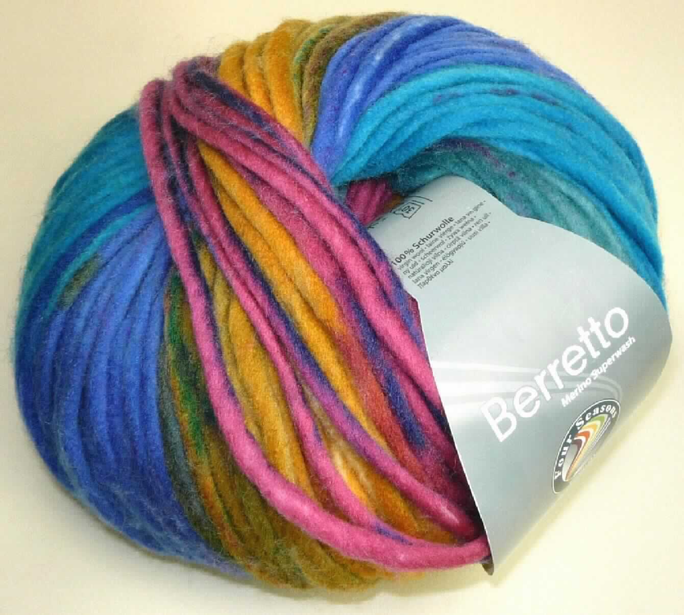 Garn, sog. Handstrickgarn Berretto, Foto siehe Anlage,
- als Meterware im Knäuel, laut Antrag mit einer Länge von ca. 100 m,
- laut Untersuchungsergebnis:
-- ungezwirntes Garn aus Wolle, somit keine Ware der Unterposition 5109 90,
-- mit einem Gewicht von ca. 100 g und einem Titer von 10.000 dtex, damit in Aufmachung für den Einzelverkauf,
-- bedruckt,
- nicht mit Metalldraht verstärkt (somit kein Bindfaden der Position 5607).

"Garn aus Wolle, in Aufmachung für den Einzelverkauf, mit einem Anteil an Wolle von mehr als 85 GHT, mit einem
 Gewicht von weniger als 125 g"
