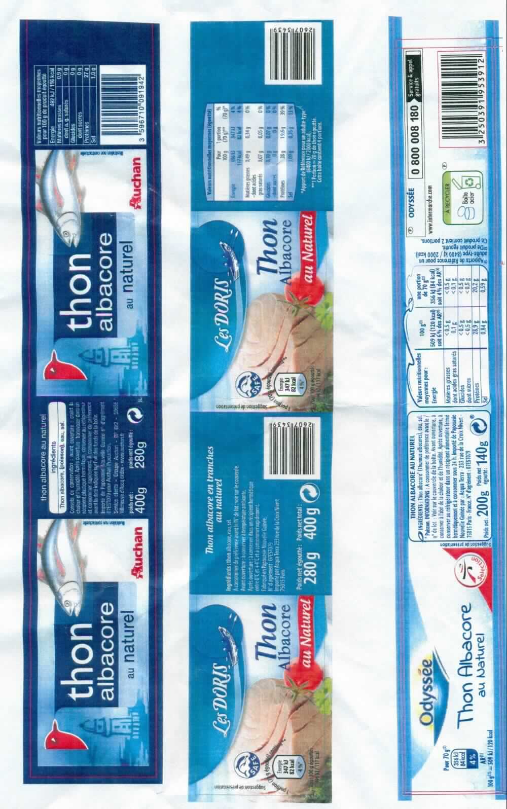 Nach den Antragsangaben und dem vorgelegten Warenmuster handelt es sich um eine Lebensmittelzubereitung (Konserve). Die Lebensmittelzubereitung besteht aus gegarten Fischstücken (nicht fein zerkleinert) von Fischen der Art Thunnus albacares (Gelbflossenthun), die in einer wässrigen Flüssigkeit in einer handelsüblichen Konservendose (in verschiedenen Größen und unterschiedlich etikettiert) aus Metall mit Ring-Pull-Verschlusssystem für den Einzelverkauf aufgemacht sind.
Der Fischanteil in der Zubereitung beträgt deutlich mehr als 20 GHT.

Zolltarifrechtlich handelt es sich um "Fische (Thunfische), zubereitet oder haltbar gemacht, in Stücken, jedoch nicht fein zerkleinert, Gelbflossenthun, nicht in Pflanzenöl, keine Filets genannt Loins".