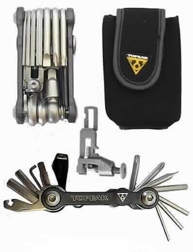 "Multitool";
aus verschiedenen Bestandteilen zusammengesetzte Ware, bestehend aus

- acht Innensechskantschraubendrehern, einem Torx,, einem Kreuzschlitz- und einem 
  Flachkopfschraubendreher, vollständig aus unedlem Metall

-  unlösbar aber beweglich in einem Rahmen aus unedlem Metall befestigt

- die Schraubendreher können mangels Anschlags frei um die Achse des Rahmens bewegt
  und dadurch gleichermaßen als Winkelschraubendreher als auch als Schraubendreher mit 
  geradem Antrieb genutzt werden; aufgrund der verschiedenen Funktionen gehören diese 
  Bestandteile in Anwendung der AV 3 c) zu der letzten der gleichermaßen in Betracht 
  kommenden Positionen

- einem Speichenschlüssel, einem Winkelschraubendreher, einem Flaschenöffner, 
  einem Nietstift-Kürzer und einem Reifenheber, ebenfalls beweglich im Metallrahmen 
  befestigt und aus unedlem Metall

- die Schraubendreher bestimmen insbesondere hinsichtlich der Menge den Charakter der
  der aus verschiedenen Bestandteilen zusammengesetzten Ware

- zusätzlich ist ein entnehmbarer Kettennieter, mit integriertem Speichenschlüssel, 
  Disc Brake Tool und Schraubendreher mit geradem Antrieb an dem Metallrahmen 
  mittels einer Rändelschraube angebracht

- für die Einreihung in die Position bestimmen die Erzeugnisse der Pos. 8205  hinsichtlich 
  der Menge den Charakter der aus verschiedenen Bestandteilen zusammengesetzten Ware

- bei der Warenzusammenstellung in Aufmachung für den Einzelverkauf auf 
  Unterpositionsebene bestimmen die Schraubendreher hinsichtlich der Menge den Charakter
  der Warenzusammenstellung

- mit einer Neopren-Tasche und einer Bedienungsanleitung in einer Blisterverpackung
  aufgemacht

Abbildung siehe Anlage.

Derartige Erzeugnisse gehören als "Handwerkzeuge (Schraubendreher), anderweit weder
genannt noch inbegriffen, mit arbeitendem Teil aus unedlem Metall" zum TARIC-Code
8205 4000 00.