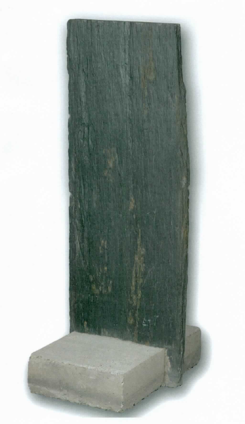 Angaben:
Palisaden 3-7 x 50cm- MADEIRA 
Bearbeitung: Oberfläche spaltrau, Stirnseiten gesägt
Farbe: schwarz-anthrazit
Material: Schiefer 
Herkunft: Portugal 
Größe: 3-7x50x150 cm mit Betonfuß 205 kg/Stück 
Größe: 3-7x50x200 cm mit Betonfuß 240 kg/Stück 
Größe: 3-7x50x250 cm mit Betonfuß 305 kg/Stück 
Größe: 3-7x50x300 cm mit Betonfuß 310 kg/Stück

Befund:
Waren aus Tonschiefer oder aus Pressschiefer, andere

Zusammengesetzte Ware, bei der im Sinne der AV 3b) die Palisade aus Schiefer als charakterbestimmend angesehen wird.