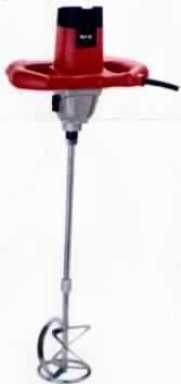 Rührgerät, sog. Hand Mixer
- in Form eines Handgerätes mit zwei seitlich angebrachten Kreuzgriffen und eingebautem
  Elektromotor mit einer Drehzahl von 0-480 sowie 0-800 Umdrehungen pro Minute in einem 
  Kunststoffgehäuse, mit Ein-/Aus-Schalter, Anschlusskabel, Rührquirl, einer Werkzeugauf-
  aufnahme von M14x2 sowie zwei Montage-Schraubenschlüssel,
- zum Anrühren von Mischgut (Mörtel, Farbe, etc.) von bis zu 80 Litern,
- zusammen mit seperatem Rührquirl in einer gemeinsamen Verkaufsumschließung.
Das Rührgerät bestimmt den Charakter des Ganzen.

"Werkzeug mit eingebautem Elektromotor, von Hand zu führen, nicht von den TARIC-Codes
8467 2110 00 bis 8467 2980 00 erfasst - Rührgerät in Warenzusammenstellung mit nicht 
charakterbestimmenden seperatem Rührquirl"