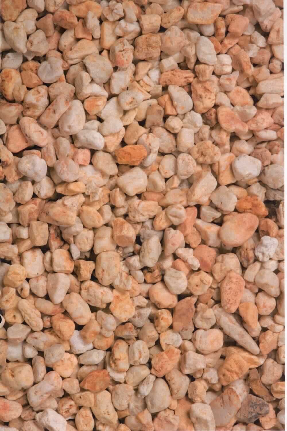 Angaben:
Kies TAUNUSQUARZ
Bearbeitung: naturrund
Farbe: hellgelb-gelb
Material: Quarz
Herkunft: Deutschland 
Größe: 8-16 mm, 25 kg / Sack 
Größe: 16-32 mm, 25 kg / Sack

Befund:
Körnungen von Steinen der Position 2516