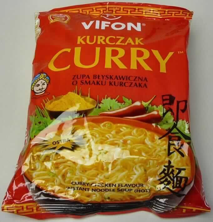 Instant Nudelsuppe

Antragsangaben: 
CURRY CHICKEN FLAVOUR INSTANT NOODLES SOUP 70G (VIFON)
Die Geschmacksrichtung dieses Nudelgerichtes wird durch die Zugabe einer Gewürzmischung bestimmt, die sich neben den gepressten Nudeln in einer extra Packung im Inneren der Originalverpackung befindet (Soup base). Zubereitung des Nudelgerichtes: Nudeln zerbröckeln und in eine Schüssel geben, Gewürze hinzufügen, mit kochendem Wasser übergießen (400 ml), zudecken, 3 Minuten ziehen lassen, umrühren.

Beschreibung des vorgelegten Warenmusters:
Hellbraune, dünne (Durchmesser ca. 2 mm), gewellte, krosse, fettig-geröstet schmeckende Fadennudeln in Form eines Blocks (ca. 10 cm  x 9 cm x 2,5 cm). Beiliegend in einem Folienbeutel ein orangefarbenes, klares Gewürzöl,  zerkleinerte, getrocknete grüne, rote und weiße Gemüsestückchen und ein hellbraunes, kristallines Suppenpulver, jeweils in 3 weiteren Folienbeuteln getrennt verpackt.
Die genannten Bestandteile sind gemeinsam verpackt in einem verschweißten Originalbeutel mit Angaben zum Produkt (in Englisch, auszugsweise): "Curry Chicken flavour instant noodle sour (hot); 70 g", zu den Zutaten (siehe Feld 8) und zur Zubereitung (siehe Antragsangaben). Es liegt eine Warenzusammenstellung in Aufmachung für den Einzelverkauf vor, die zur Herstellung einer Nudelsuppe vorgesehen ist. Der Charakter wird durch die Nudeln bestimmt, da diese den größten Teil der Ware ausmachen.

Teigware, durch Frittieren zubereitet, nicht getrocknet