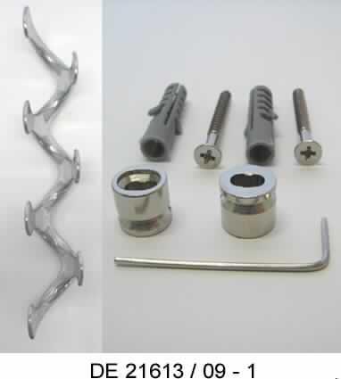 Es handelt sich um aus Aluminium gefertigte, ca. 33 cm hohe "Wandhalterungen", die mit sechs U-förmigen Aussparungen zum Einhängen von z. B. Weinflaschenhälsen versehen sind. Die Erzeugnisse dienen zum Halten von z.B. Weinflaschen und sind gemeinsam mit dem zur Befestigung an der Wand notwendigen Material in Kunststofffolie und einem Karton für den Einzelverkauf aufgemacht.

Abbildung siehe Anlage. 

Derartige Erzeugnisse gehören als "andere Haushaltsartikel aus Aluminium" zur Codenummer 7616 1990 00 des Integrierten Zolltarifs der EG (TARIC).