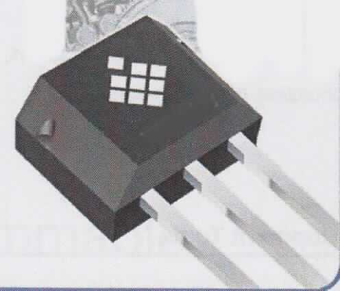 Linear-Hall-Effekt-Sensor,
- in CMOS-Technik hergestellt,
- in Form einer monolithischen integrierten Schaltung,
- in einem TO92UT-Gehäuse mit 3 Anschlüssen (Abbildung siehe Anlage).

"Elektronische integrierte Schaltung, kein Prozessor und Steuer- und Kontrollschaltung, Speicher oder Verstärker, Halleffekt-Sensor in Form einer monolithischen integrierten Schaltung"