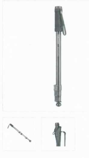 Sog. "Fotostativ Alu 1Bein, Art. 20062", im Wesentlichen bestehend aus einem ausziehbaren Einbeinstativ aus Aluminium, das mit einem Handgriff mit Moosgummiummantelung und einer Handschlaufe ausgestattet ist.

Das Stativ ist in vier Beinsegmente aufgeteilt, sodass es mit drei Schnellspannklemmen ausgezogen und arretiert werden kann. Obenauf befindet sich ein Teller mit einem Außengewinde für den Kameraanschluss, am Beinende sorgt ein Gummifuß mit Metallspike für einen sicheren Stand. 

Das Stativ dient als Foto- bzw. Videostativ, z.B. für Kompaktkameras.

äußere Form: siehe Abbildung in der Anlage

Die Ware wird als "Zubehör erkennbar hauptsächlich bestimmt für Fotoapparate" eingereiht.
