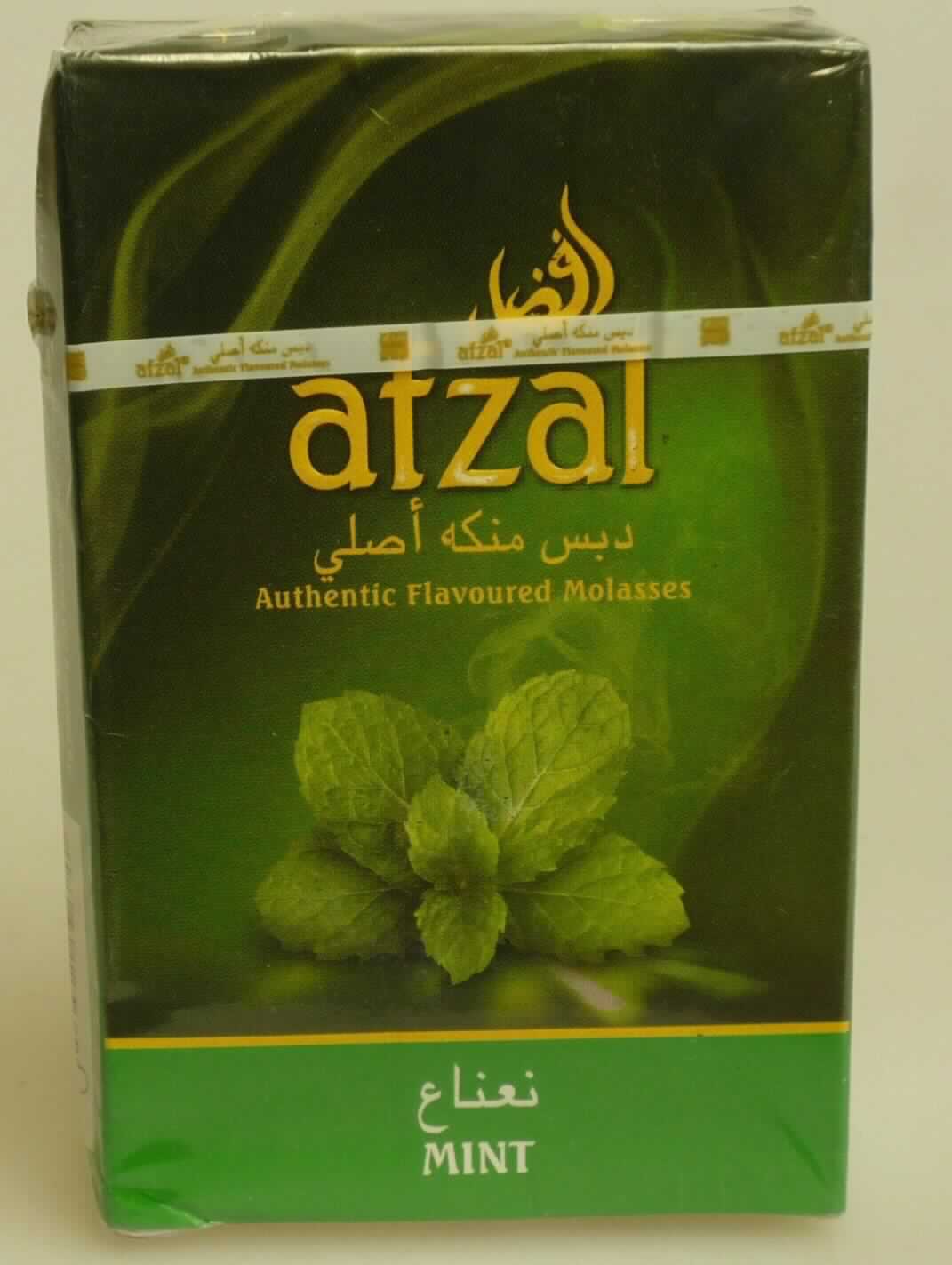 Etwa 9,5 x 6 x 2,5 cm große Pappfaltschachtel, die im Wesentlichen mit Minzeblättern, dem Produktnamen "afzal"; "Authentic Flavoured Molasses", der Geschmackssorte "Mint" dem Hersteller "Soex India", den Components:"Best Quality Tobacco - Molasses -Natural Flavour" und einer Wasserpfeife  bedruckt ist.
Im Inneren der Schachtel befindet sich ein farbig gestalteter Folienbeutel, der mit diversen Schriftzügen "afzal" bedruckt und mit zerkleinerten, faserigen, holzigen, ockerfarbenen Pflanzenteilen (Stengel und Blätter) befüllt ist. Die schwach nach Tabak und aromatisch nach Minze riechenden Pflanzenteile (Tabakbestandteile sind nachweisbar) sind mit einem sehr geringen Anteil an Glycerin befeuchtet.

Zusätzlich befinden sich in der Schachtel vier handelsübliche Mundstücke aus Kunststoff, die beim Konsum der Wasserpfeife auf den "Rauchschlauch" gesteckt werden.

Die Ware soll nach den Antragsangaben in verschiedenen Geschmacksrichtungen angeboten werden und ist in verschiedenen Packungsgrößen (50g, 100g, 250g, 500g und 1000g) in Faltschachteln für den Einzelverkauf aufgemacht.

Zolltarifrechtlich handelt es sich um Wasserpfeifentabk im Sinne der Unterpositions-Anmerkung 1 zu Kapitel 24, der zum Rauchen in Wasserpfeifen geeignet ist.