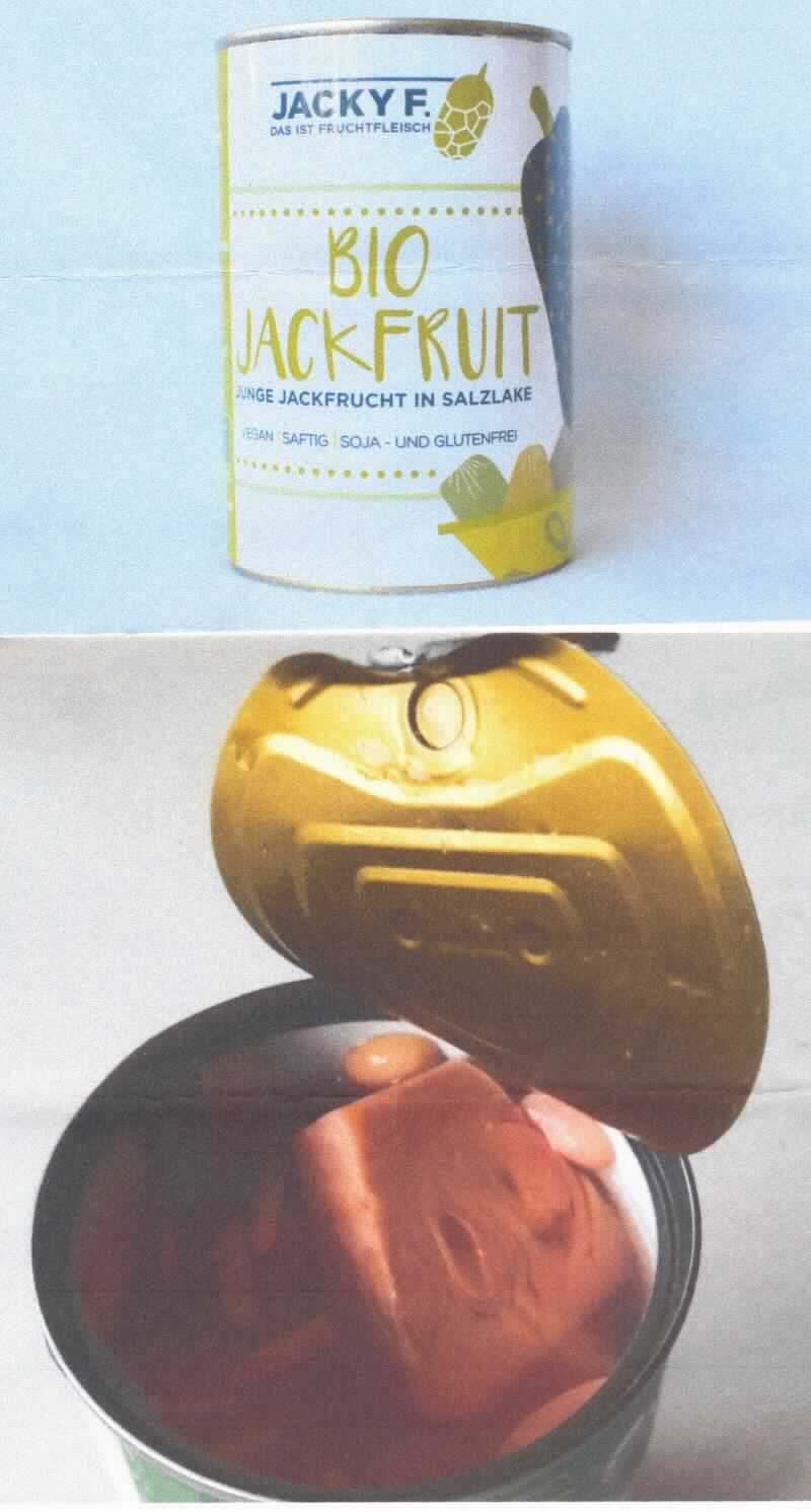 Jackfrucht, zubereitet.

Antragsangaben (als zutreffend unterstellt): Bio-Jackfruit, Wasser, Meersalz, Bio-Limettensaft. Aufmachung: Für den Einzelverkauf aufgemachte Dosen oder Gläser mit einem Gewicht des Inhalts von 1 kg oder weniger. Eine Warenprobe wurde nicht vorgelegt. Die Ware wurde mittels Abbildungen veranschaulicht.
Alkoholzusatz (gemäß Angabe): nicht enthalten. 
Zuckergehalt i. S. der ZAnm 2 a), 1. Anstrich zu Kap 20 (gemäß Angabe): 9 GHT oder weniger. 
Zugesetzter Zucker i.S. der ZAnm 3, 2. Anstrich zu Kap 20 (gemäß Angabe): nicht enthalten.

Es liegt keine Ware des Kapitels 8 vor, da die Jackfrucht nach einem Verfahren zubereitet und haltbar gemacht wurde, welches nicht zu den dort zugelassenen Verfahren gehört.

Früchte (hier: Jackfrucht), Nüsse und andere genießbare Pflanzenteile, in anderer Weise zubereitet oder haltbar gemacht als für Waren des Kapitels 08 und anderer Positionen des Kapitels 20 vorgesehen, andere als in den UPos 2008 11 bis 2008 97 der KN genannt, ohne Zusatz von Alkohol, ohne Zusatz von Zucker, andere, andere.
