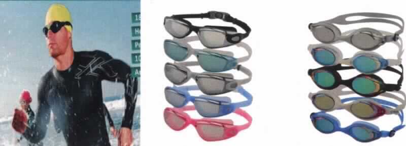 Sog. Schwimmbrillen, verschiedene Modelle (Flippo, Zippo, Picca, Orca, Barracuda, Raider, Shark, Piranha, Harpoon, Snake, Octopus, Stingray), im Wesentlichen bestehend aus einer Schwimmbrille mit jeweils zwei (teilweise getönten zum Schutz gegen Sonnenstrahlen und verspiegelten) Kunststoffgläsern, die durch einen Nasensteg miteinander verbunden sind, und einem Silikonband. Mittels einer sog. Quickrelease-Verbindung (Schnellverschluss) zwischen Band und Gläsern können die Brillen in der Größe verstellt werden. Sie unterscheiden sich einzig in der Form und in der Größe und stellen sich somit als gleichartige Waren dar.

Äußere Form: siehe Abbildung in der Anlage

Die Brillen sind in einer für den dauerhaften Gebrauch geeigneten Aufbewahrungs- und Transportbox aus Kunststoff verpackt und dienen beim Schwimmen dem Schutz der Augen vor eindringendem Wasser.

Die Artikel sind als "Schutzbrille mit Brillengläsern aus Kunststoff, keine Sonnenbrille" einzureihen.