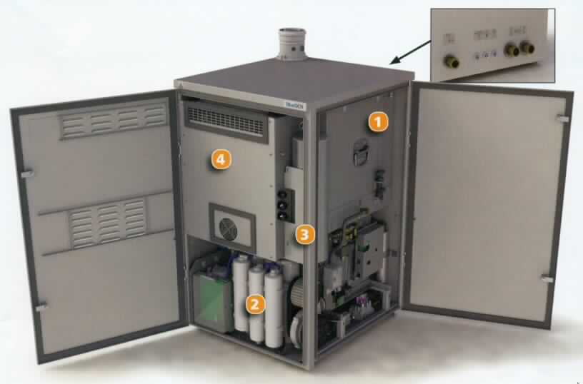 Modularer Stromerzeuger
- aus Brennstoffzellenmodul, Wasseraufbereitungssystem, Gasreinigungssystem, Heiz-
  einheit mit Gasbrenner, Dampfgenerator, Brennstoff- und Luftwärmeaustauscher sowie
  sog. Strommanagementeinheit mit Stromnetz-Wechselrichter, in einem Schrankgehäuse
  mit Hochtemperaturisolierung und Versorgungsanschlüssen (Abbildung siehe Anlage),
- mit einer Maximalleistung von 2000 W,
- zur Erzeugung von elektrischem Strom aus Erdgas.
Der Stromerzeuger übt die kennzeichnende Haupttätigkeit aus.

"Stromerzeugungsaggregat, keine Ware der TARIC-Codes 8502 1120 10 bis 8502 3980 10 (Kombination aus Stromerzeuger - kennzeichnende Haupttätigkeit - und Heizsystem) - sog. modularer Stromerzeuger"