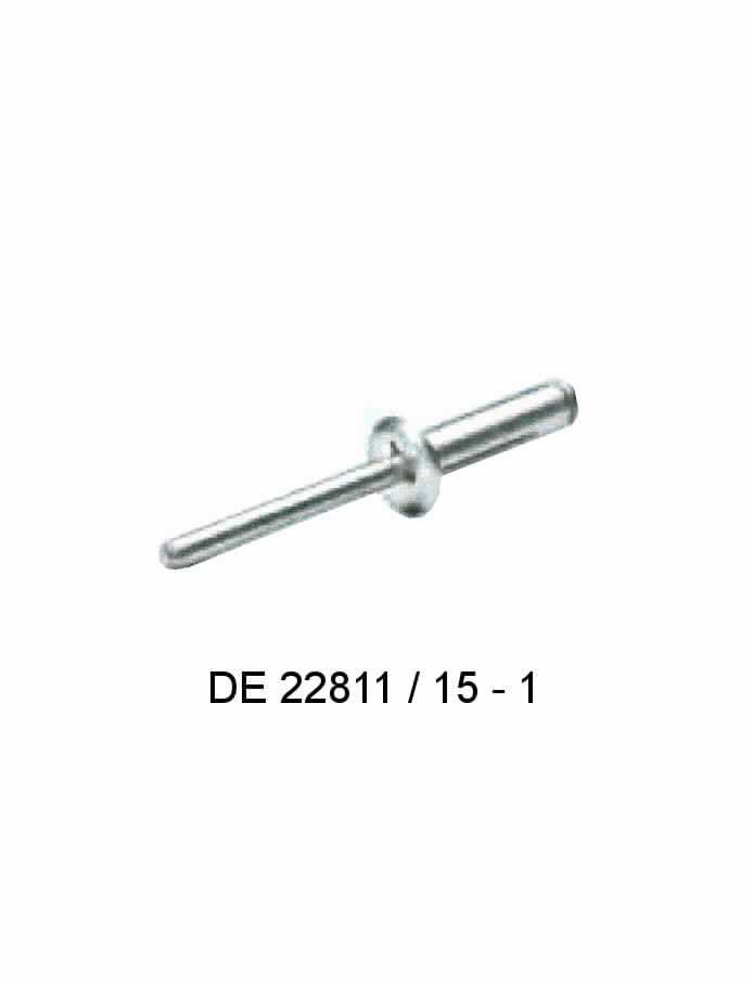 Es handelt sich um sog. Blindniete aus unedlem Metall, im Wesentlichen bestehend aus einem hülsenartigen Nietkörper mit Flachrundkopf, aus einer Aluminiumlegierung mit gewichtsmäßig vorherrschendem Aluminiumgehalt, und einem in den Nietkörper gesteckten Dorn aus Aluminium. Die Erzeugnisse dienen zur unlösbaren Verbindung (Verpressen) von verschiedenen Materialien. Sie weisen folgende Abmessungen auf (Durchmesser x Länge):
- etwa 3,2 mm x 17,0 mm
- etwa 4,0 mm x 17,5 mm/21,3 mm/25,0 mm
- etwa 4,8 mm x 17,5 mm/19,8 mm/24,0 mm.
(Antragstellerangaben)

Abbildung siehe Anlage.

Derartige Erzeugnisse gehören als "andere Hohlniete, aus unedlen Metallen" zur Codenummer 8308 2000 90 0 des Zolltarifs.