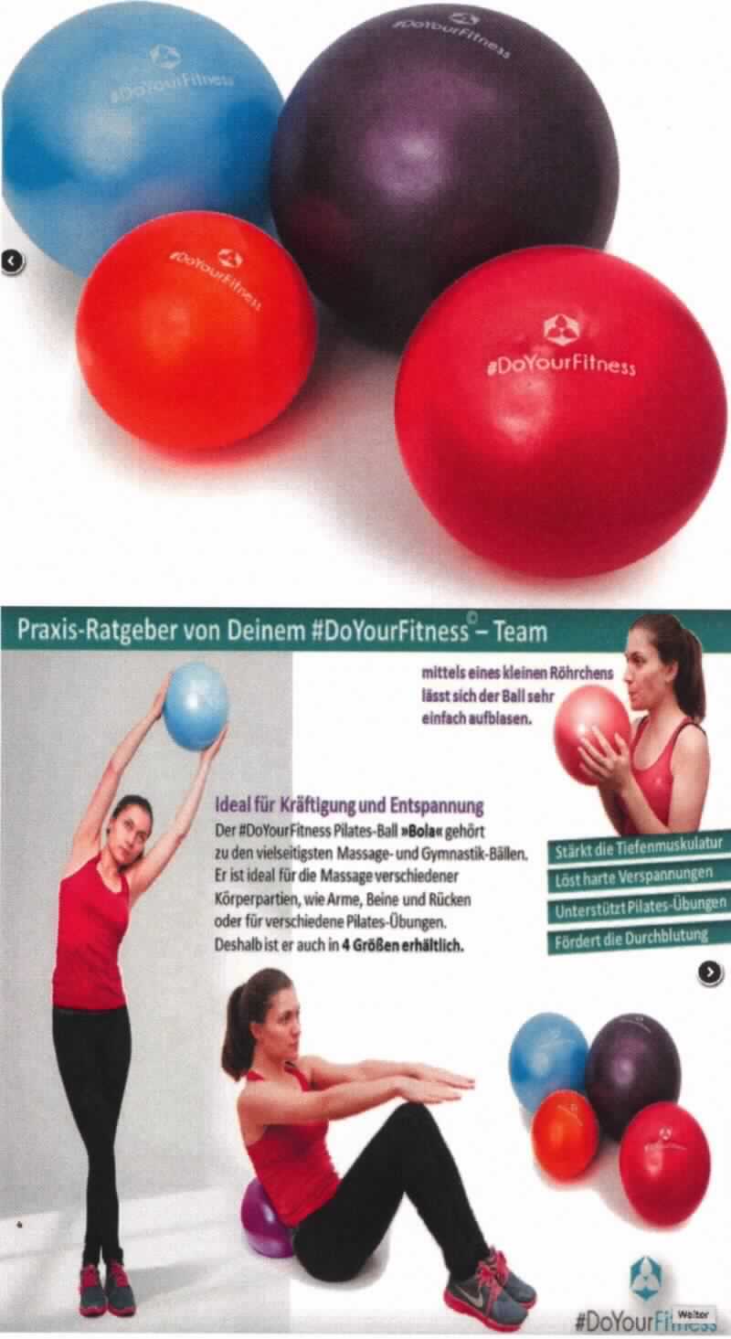 Bei den als "Pilates-Bälle" bezeichneten Erzeugnissen handelt es sich laut der vorliegenden Beschreibung 
mit Abbildung um eine Warenzusammenstellung bestehend aus:
- einem sog. Pilates-Ball, laut Angaben aus Kunststoff (PVC), aufblasbar, in verschiedenen Farben und 
  Durchmessern (18 cm, 23 cm, 28 cm und 33 cm), zur körperlichen Ertüchtigung (z.B. Fitnesstraining, 
  Aerobic, Pilates, Yoga, Gymnastik),
 - einem kleinen Röhrchen zum Aufblasen des Balls, 
laut Auskunft des Antragstellers gemeinsam für den Einzelverkauf aufgemacht. 
Insbesondere im Hinblick auf den Umfang und in Bedeutung auf die Verwendung verleiht der Ball 
der Warenzusammenstellung ihren Charakter.

Die Warenzusammenstellung ist als "Ausrüstungsgegenstand für die allgemeine körperliche Ertüchtigung, 
in Kapitel 95 anderweit weder genannt noch inbegriffen, nicht von den Unterpositionen (KN) 9506 1110 bis 
9506 6100 erfasst, aufblasbarer Ball" einzureihen.