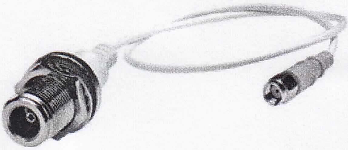 Koaxialkabel, ca. 30 cm lang, mit jeweils einem RSMA-Stecker und einer N-Buchse an den Enden versehen, zur Verwendung als Adapterkabel in Drahtlos-Netzwerken.

Die Ware ist als "isoliertes, elektrisches Koaxialkabel" einzureihen.