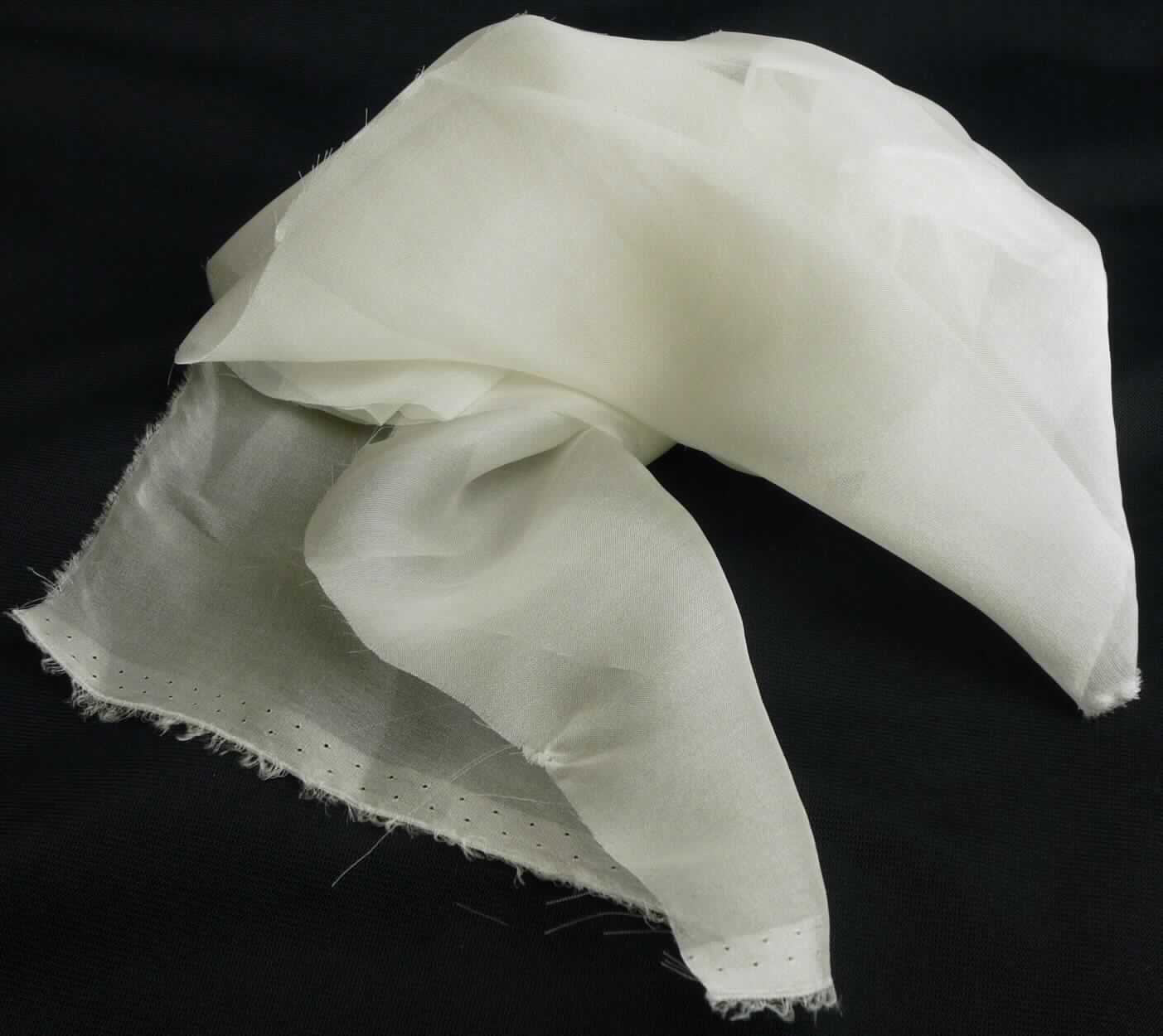 Gewebe, sog. Seidencrepe-Chiffon, Foto siehe Anlage,
- als Meterware; laut Antrag mit einer Breite von 140 cm,
- laut Untersuchungsergebnis:
-- in der Kette aus 2-fach gezwirnten Organsinseidengarnen,
-- im Schuß aus gedrehten Poilseidengarnen,
-- kein Bourretteseidengewebe,
-- kein Kreppgewebe,
-- kein ostasiatisches Gewebe (wegen Verwendung von gedrehten und gezwirnten Garnen),
-- dicht und abgekocht,
-- in Leinwandbindung (= Taftbindung),
-- nicht auf Handwebstühlen hergestellt.

"Gewebe aus Seide, anderes als in den Unterpositionen 5007 10 genannte, mit einem Anteil an Seide von mehr als
 85 GHT, andere als in den Unterpositionen 5007 2011 bis 5007 2041 genannte, abgekocht, nicht auf Handweb-
 stühlen hergestellt"