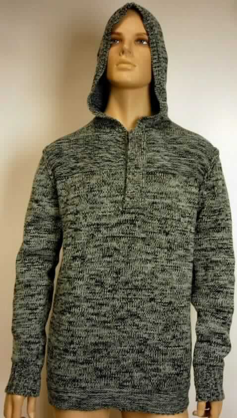 Blouson, sog. Pullover für Herren, Größe M, Foto siehe Anlage,
- aus ca. 3,7 mm dicken, buntgewirkten Gewirken aus laut Antrag 60 % Baumwolle und 40 % Polyester 
  (synthetische Chemiefasern), 
- über die Taille reichend (Rückenlänge: ca. 73 cm),
- mit Kapuze,
- vorn mit einer nicht durchgehenden Öffnung mit Reißverschluss, verdeckt von einer Patte von links über rechts
  (Männerkleidung),
- mit langen Ärmeln, die über den unteren Rand des Kleidungsstücks hinausreichen,
- an den Ärmelenden und am unteren, leicht verengenden Rand abgepasst gewirkt,
- erfüllt die Merkmale zur Einreihung als Blouson, somit kein Pullover.

"Blouson, aus Gewirken, für Männer, aus Baumwolle"