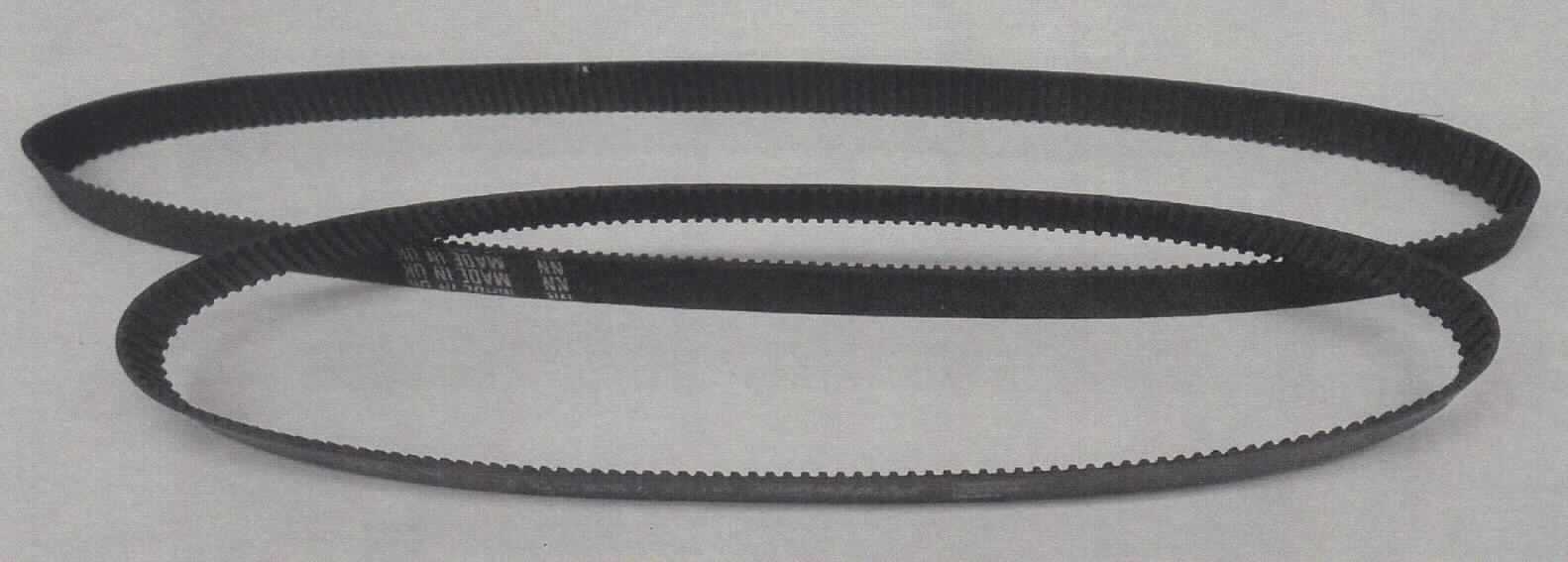 Angaben des Antragstellers:
Zahnriemen (Antrieb) für einen Innenentgrater (Insider).
Material: Kautschuk; Umfang: 160 mm, 210 mm bzw. 260 mm

Ein Warenmuster wurde nicht vorgelegt.

Befund:
Es liegen anderen Treibriemen aus Kautschuk im Sinne der Position 4010 vor.