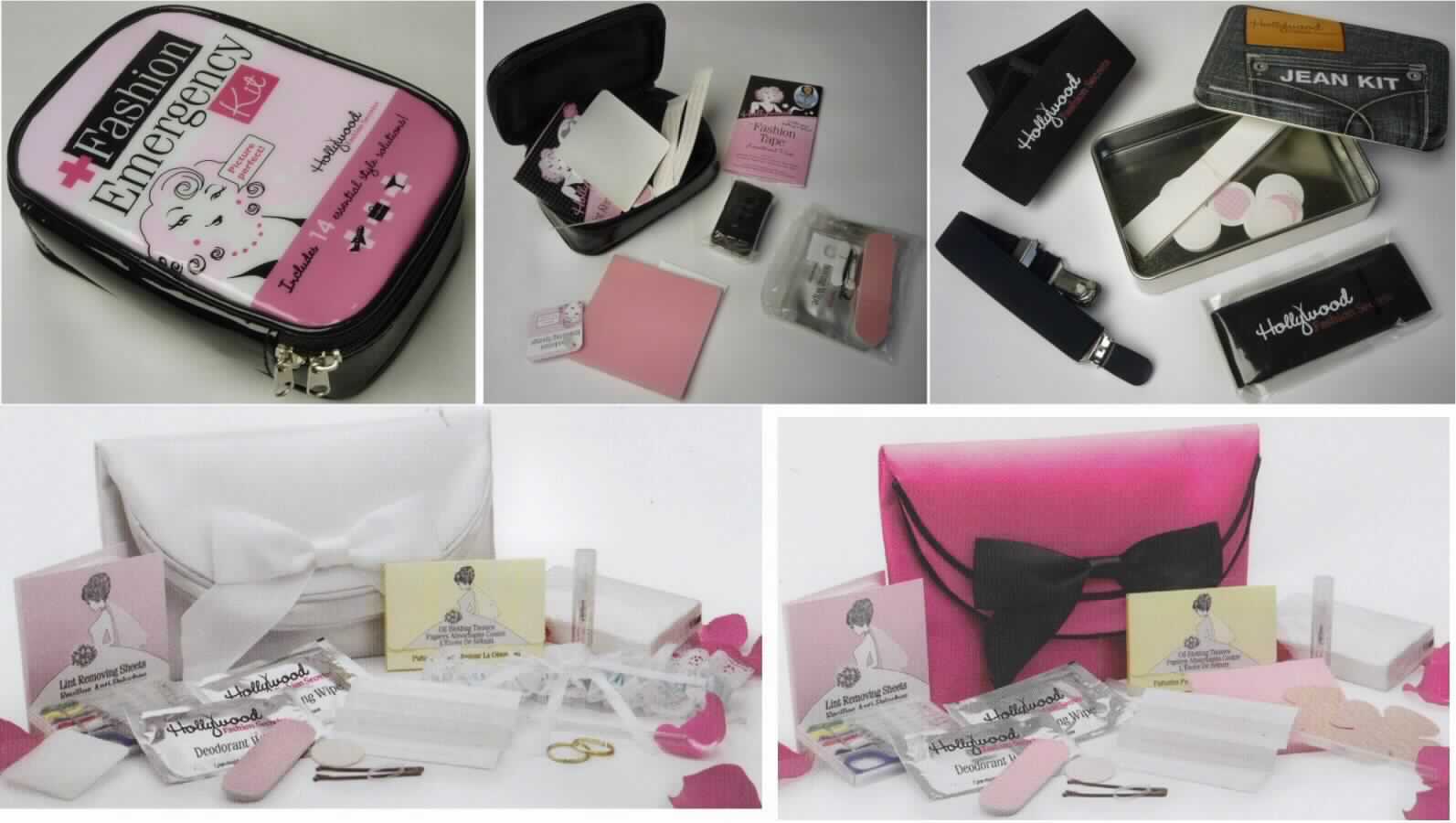 Hollywood Jean Kit in der Blechdose, Art. HFS - 81004, Fotos siehe Anlage,
- Zusammenstellung, bestehend aus einem Bundweitenregulierer, einer Blechdose, zwei Haltebändern und 
  selbstklebenden Streifen und Punkten, 
- gemeinsam in einem bedruckten Pappkarton verpackt,
- der Bundweitenregulierer, die zwei Haltebänder und die selbstklebenden Streifen und Punkte sind in der 
  Blechdose verpackt,
- die Blechdose ist weder zur Aufnahme der Waren besonders gestaltet oder hergerichtet noch zur 
  Verpackung dieser Waren üblich, somit keine Umschließung im Sinne der AV 5 a) oder AV 5 b),
- die Waren dienen weder der Befriedigung eines speziellen Bedarfs noch der Ausübung einer bestimmten Tätigkeit 
  und stellen somit keine Warenzusammenstellung im Sinne der AV 3 b) dar; somit sind die Waren getrennt 
  einzureihen,
- zwei Haltebänder, sog. Boot Straps:
-- jeweils:
--- in einem Polybeutel verpackt,
--- mit einer Länge von ca. 29 cm und einer Breite von ca. 4 cm,
--- aus einem Band aus einfarbigen, augenscheinlich gummielastischen Schlingengewirken aus Spinnstoffen,
--- auf der Vorderseite mit einem Firmenlogo bedruckt und mit einem ca. 7 cm langen, aufgenähten Hakenband 
    (Samtgewebe) aus Spinnstoffen versehen; zusätzlich an den Enden mit einem aufgenähten Gewebezuschnitt,
--- durch Zusammenfügen konfektioniert,
--- dient lt. Antrag der Verengung eines Hosenbeins am unteren Rand; kennzeichnet sich somit als individuelles 
    (selbstständiges) Einzelstück, das eine Ergänzung von Kleidung darstellt.

"Anderes konfektioniertes Bekleidungszubehör (Haltebänder), aus gummielastischen Gewirken"