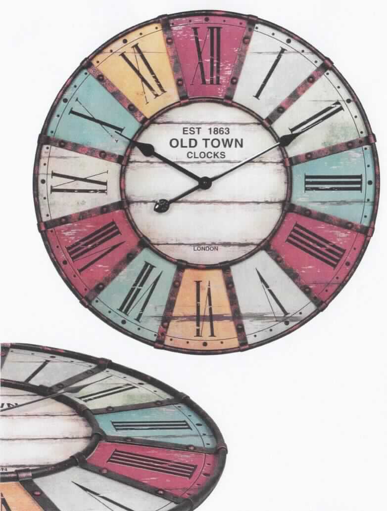 Bei der als Wanduhr Old Town (Art. WL1.231) bezeichneten Ware handelt es sich um eine Uhr mit Kleinuhrwerk. Die mittels Batterie elektrisch betriebene Wanduhr mit einem Metallrahmen hat einen Durchmesser von ca. 60 cm, eine Dicke von ca. 2 cm und ist mit zwei Zeigern für die Anzeige von Stunden bzw. Minuten ausgestattet. Sie verfügt über ein Ziffernblatt mit römischen Ziffern.

Die Ware wird als "Uhr mit Kleinuhr-Werk, nicht von Positionen 9101, 9102 oder 9104 erfasst, elektrisch betrieben" eingereiht.
